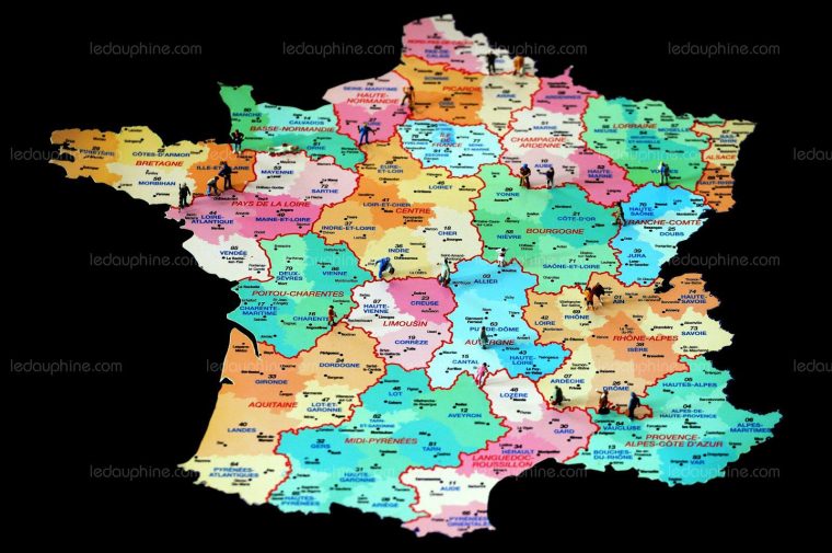 France-Monde | La Carte Des 13 Régions Votée Après Un Baroud avec Carte Des 13 Régions