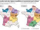 France - Monde | La Carte Des Régions De Nouveau Au Découpage tout Decoupage Region France