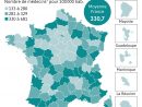 France-Monde | Médecins : Face À La Diagonale Du Vide destiné Carte Des Départements De France 2017