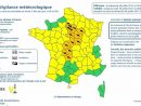 France-Monde | Orages : 17 Départements À Nouveau En Alerte intérieur Carte Des Départements De France 2017