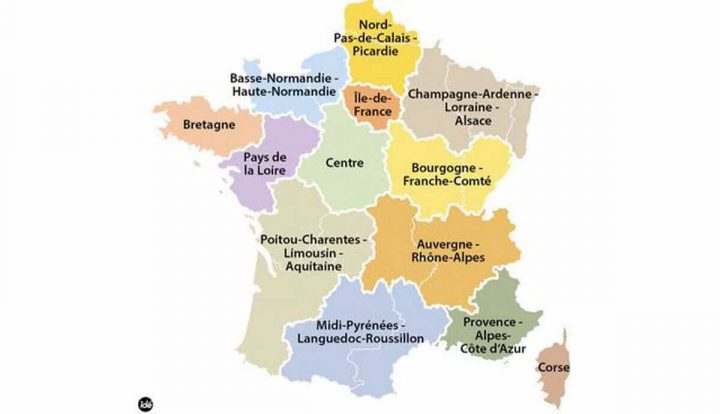 France – Monde | Régions, Départements, Communes: Les tout Départements Et Régions De France