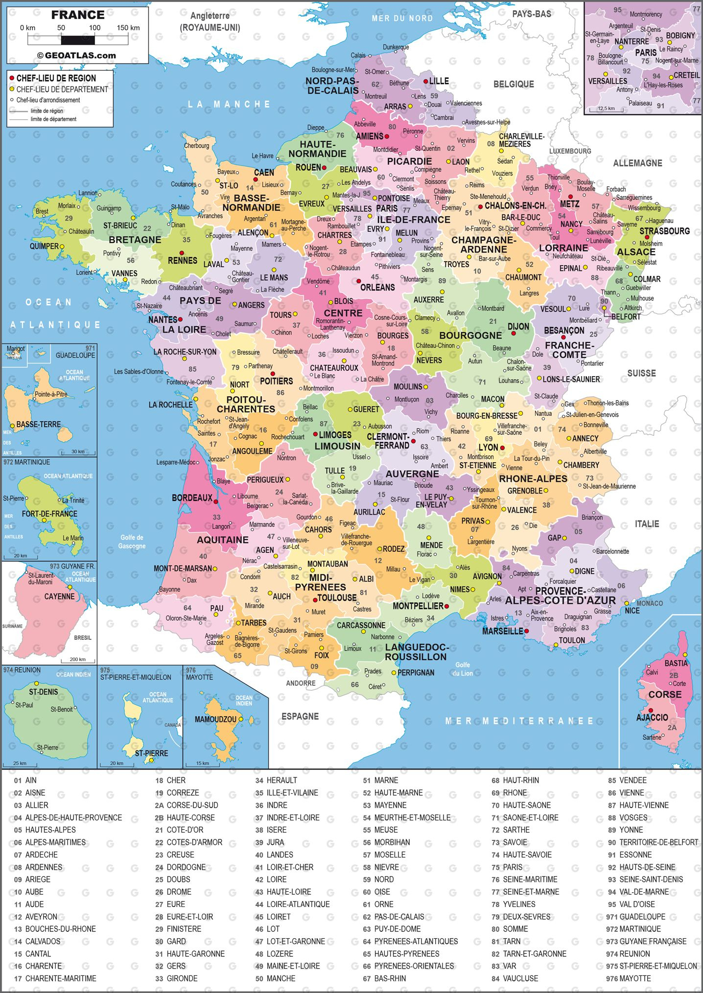 France pour Anciennes Régions 