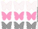 Free Printable Pastel Colored Butterflies - Schmetterling destiné Etiquette Papillon A Imprimer