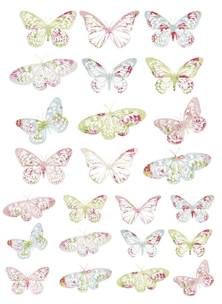 Free Printable Vintage Butterfly Tags | Papillon Imprimable concernant Etiquette Papillon A Imprimer