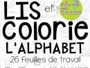 French Alphabet Read And Colour - Lis Et Colorie L'alphabet tout Apprendre Alphabet Francais