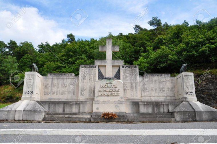 French War Memorial Near The Côte Du Malgré-Tout Near Revin, Département  Ardennes, France avec Liste De Departement De France