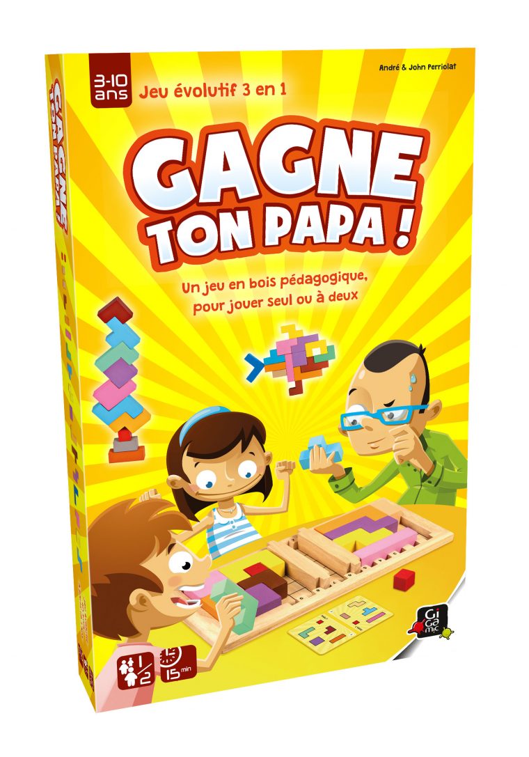 Gagne Ton Papa – Jeu De Société Pour Enfant Et En Famille concernant Jeux Educatif 7 Ans