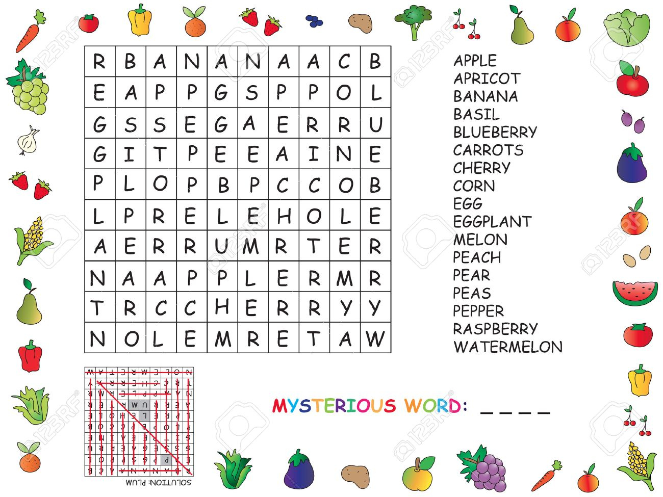 Game For Children: Crossword encequiconcerne Mot Pour Enfant 