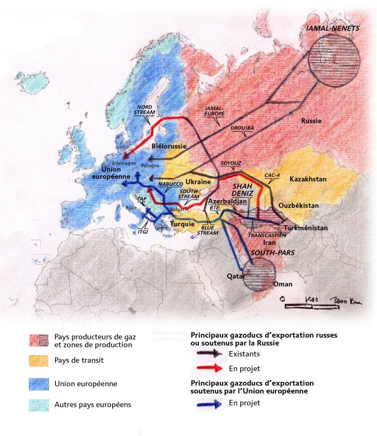 Gaz : L'europe Trébuche Sur Le Couple Russo-Turc, Par Rafael avec Carte Des Pays De L Europe