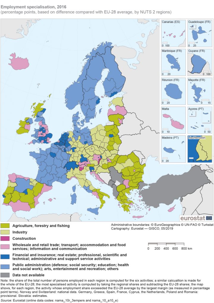 Gdp At Regional Level – Statistics Explained à Carte De L Europe 2017