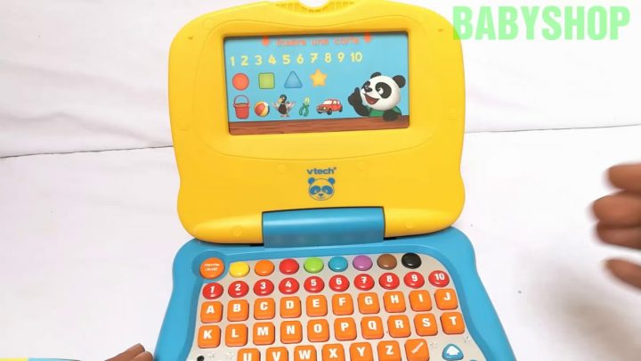 Genius Panda (3-6 Ans) Un Ordinateur À Cartes Avec Clavier, Parlant Et  Musical ! dedans Ordinateur 3 Ans