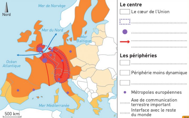 Géo 3Ème Iii – La France Et L'union Européenne – La P intérieur Les Capitales De L Union Européenne