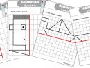 Geometrie : Ateliers Symétrie Et Exercices | Axe De Symétrie avec Symétrie Cm1 Évaluation