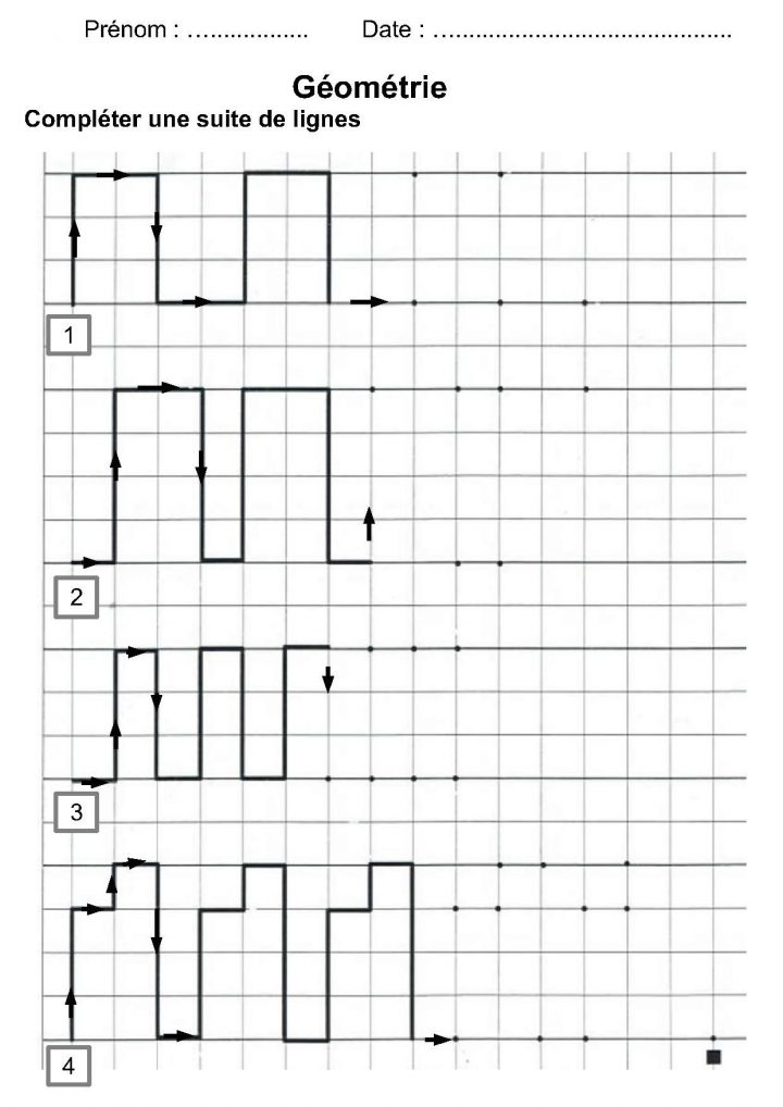 Géométrie Ce1,ce2,la Symétrie,reproduire Une Figure intérieur Symétrie Quadrillage