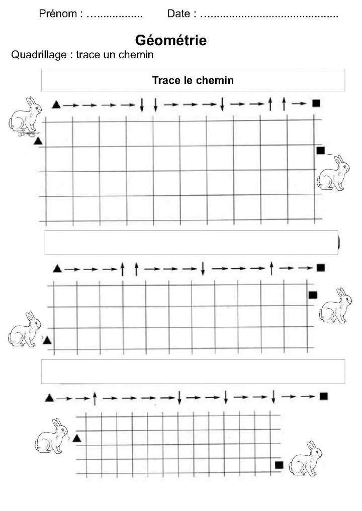 Géométrie Ce1,ce2,la Symétrie,reproduire Une Figure intérieur Symétrie Quadrillage