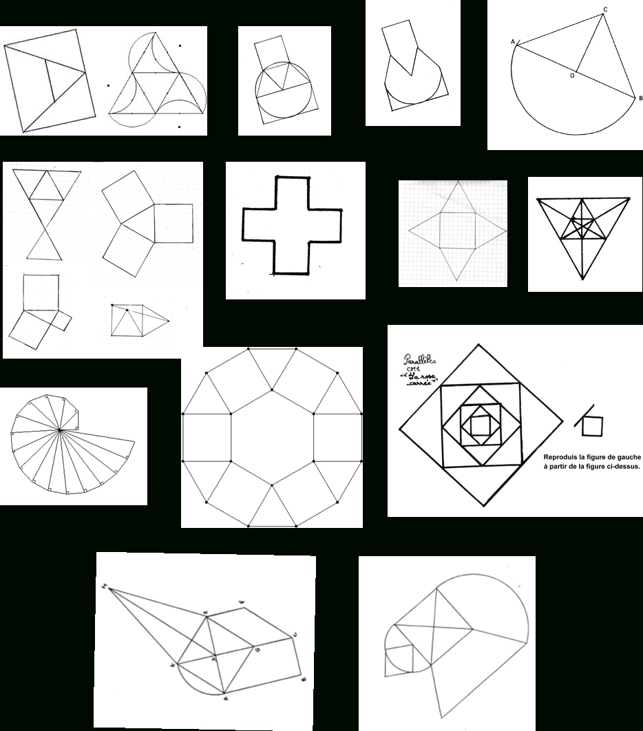 Géométrie | Ressources Du Plan Mathématiques 2018-2022 encequiconcerne Reproduire Une Figure 