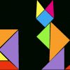 Geometry And 2D Shapes With The Help Of A Tangram tout Tangram Simple