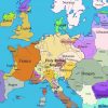 Geopolitical History Of Europe, In Maps • Populationdata encequiconcerne Carte Europe 2017