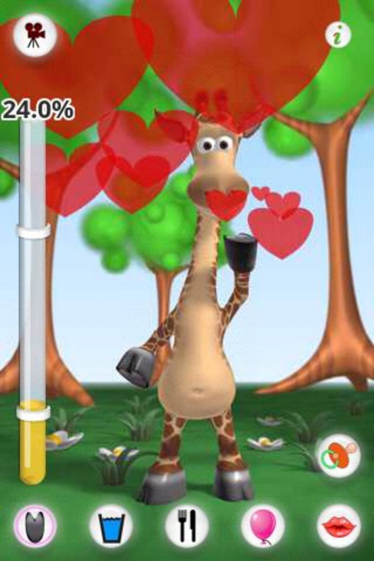 Gina La Girafe Qui Parle Pour Android – Télécharger intérieur Jeux De Girafe Gratuit