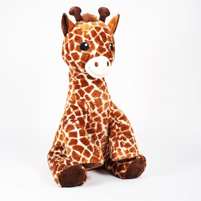 Girafe Assise 105 Cm – Peluches Animaux – La Grande Récré avec Jeux De Girafe Gratuit