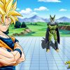 Goku &amp; Cell - Dragon Ball Z Kai Wallpaper - Anime Wallpapers intérieur Dessin Animé De Dragon Ball Z