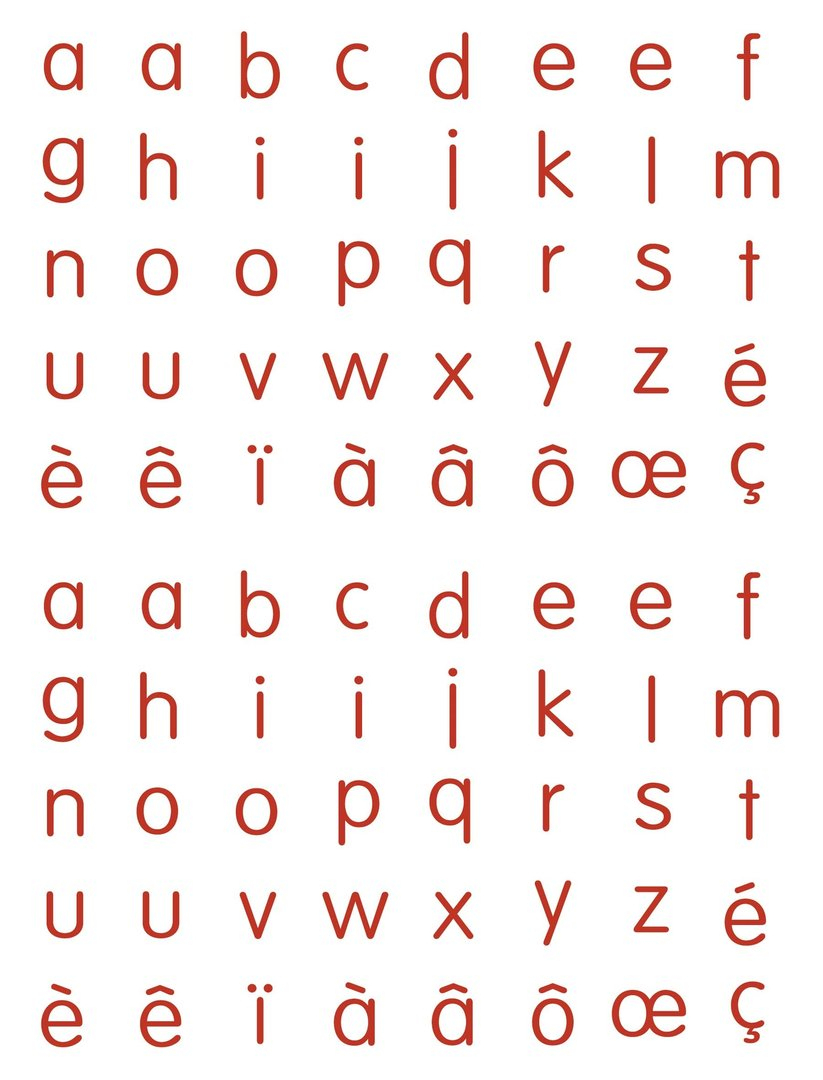 Gommettes Alphabet Script Maildor - Mille Et Une Feuilles dedans Alphabet En Script