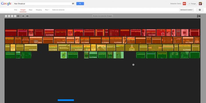 Google Fête Les 37 Ans Du Jeu Breakout D'atari Avec Un encequiconcerne Jeux De Casse Brique