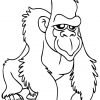 Gorille #50 (Animaux) – Coloriages À Imprimer intérieur Coloriage Gorille