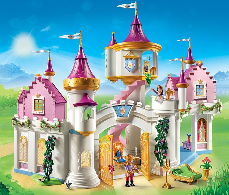 Grand Château De Princesse 6848 Playmobil – Château Fort Playmobil pour Dessin Chateau Princesse