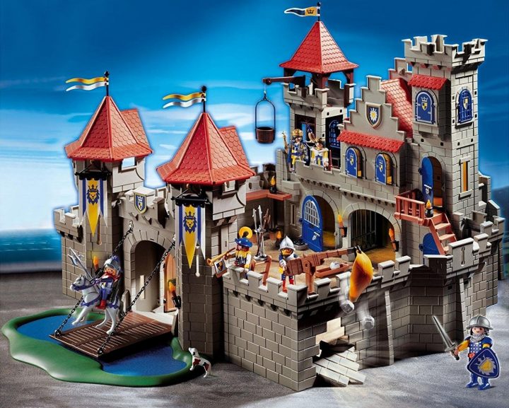 Grand Château Royal Du Lion 3268 Playmobil – Château Fort Playmobil à Image De Chateau Fort A Imprimer