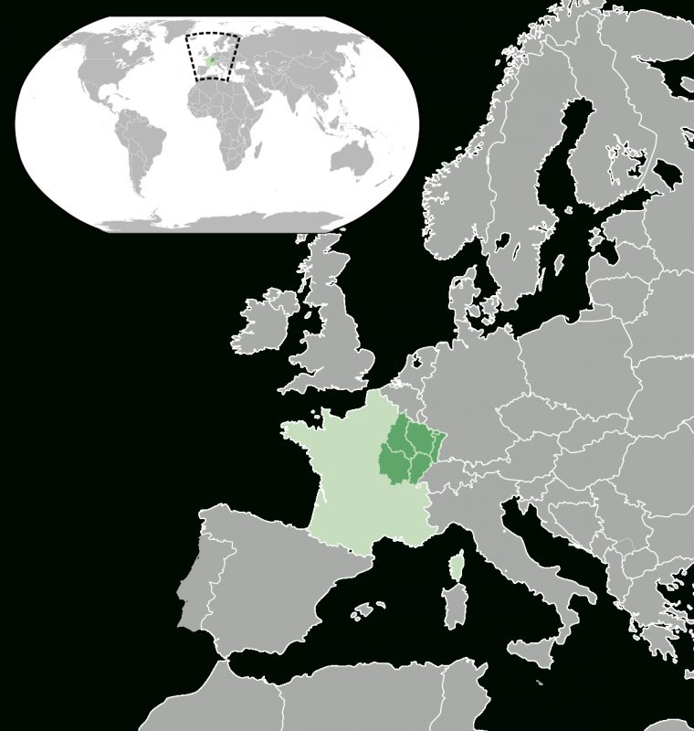 Grand Est Français — Wikipédia tout Decoupage Region France