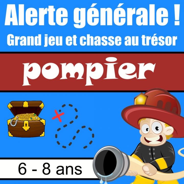 Grand Jeu Avec Chasse Au Trésor Sur Le Thème Des Pompiers (6 serapportantà Jeux Gratuit Garçon 3 Ans