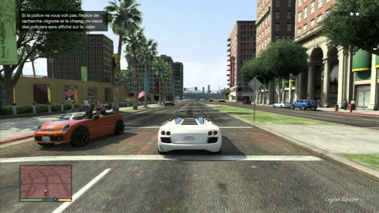 Grand Theft Auto V – Course Poursuite Avec La Police – Extrait De Gameplay  | Jeux Vidéo Par Gamekult intérieur Jeux De Grand Gratuit