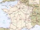Grande Carte France Sur Carte Du Monde pour Carte De France A Imprimer