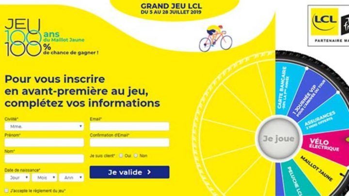 Grandjeu.lcl.fr – Grand Jeu Lcl Tour De France 2019 concernant Jeu Carte De France