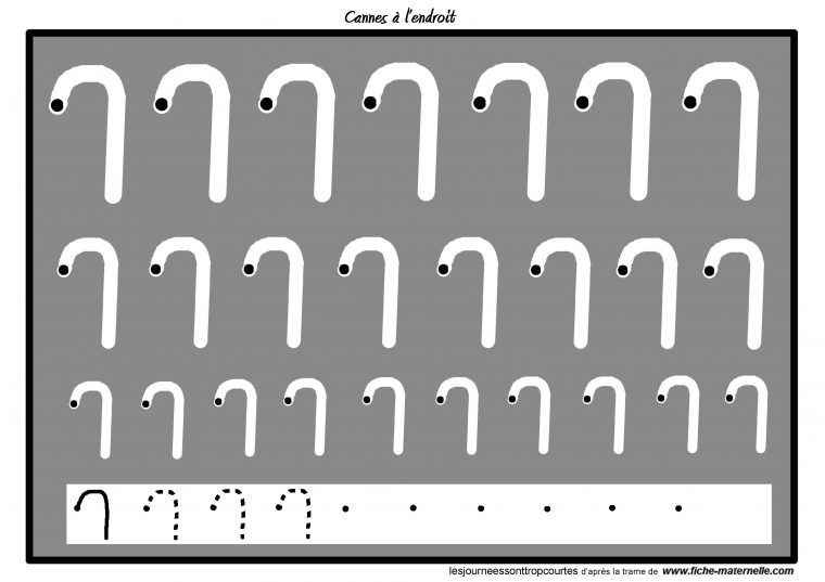 Graphisme – Cannes À L'endroit – Les Journées Sont Trop Courtes intérieur Fiche Graphisme Maternelle