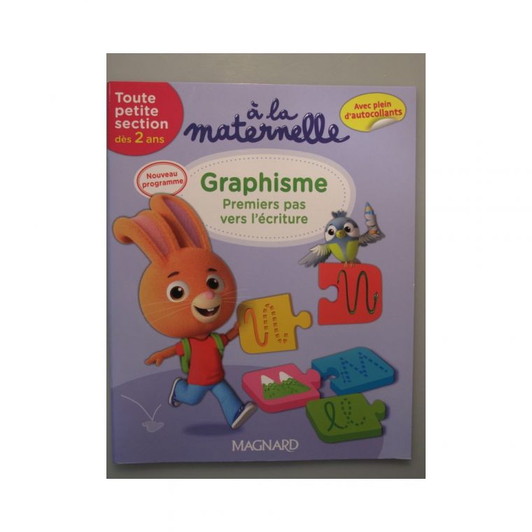 Graphisme Premiers Pas Vers L'écriture. A La Maternelle tout Livre Graphisme Maternelle