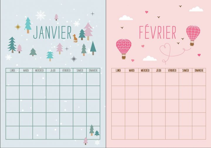 Gratuit : Notre Calendrier Perpétuel À Imprimer | Calendrier à Calendrier Perpétuel À Imprimer