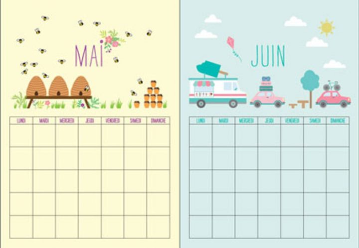 Gratuit : Notre Calendrier Perpétuel À Imprimer : Femme à Calendrier Des Anniversaires À Imprimer