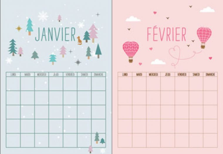 Gratuit : Notre Calendrier Perpétuel À Imprimer : Femme avec Calendrier En Ligne Gratuit A Imprimer