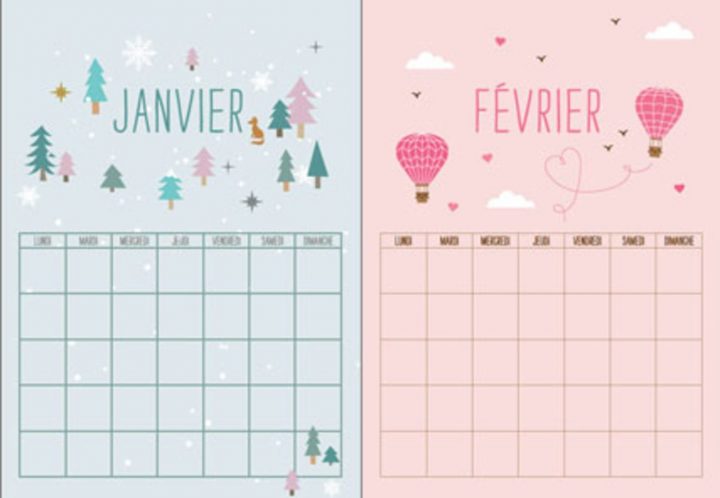 Gratuit : Notre Calendrier Perpétuel À Imprimer : Femme tout Calendrier Des Anniversaires À Imprimer