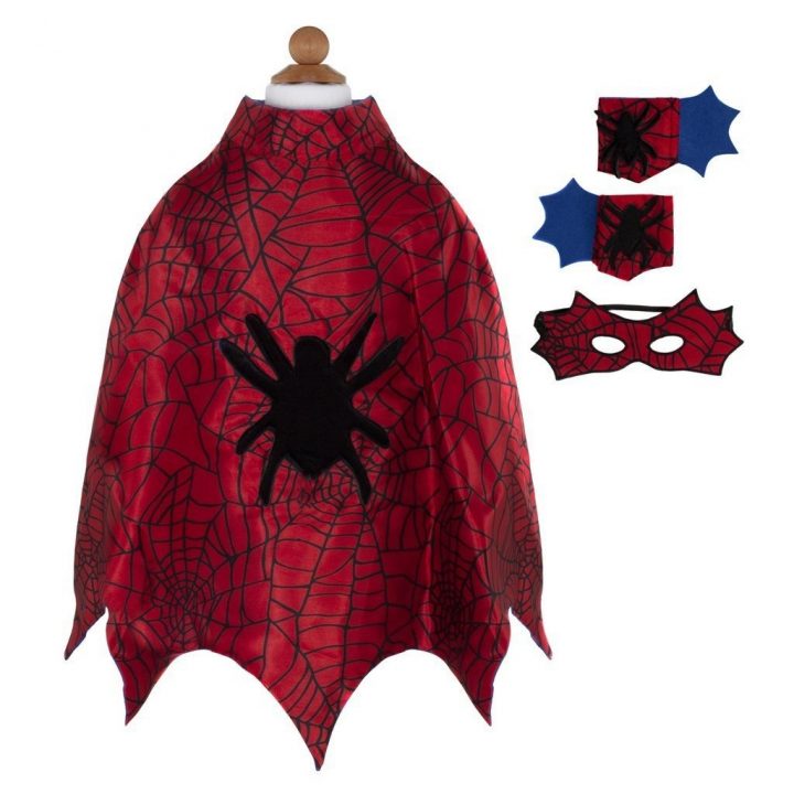 Great Pretenders Cape Et Masque Spiderman tout Masque Spiderman A Imprimer