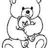 Gros Ours - Coloriage D'oursons - Coloriages Pour Enfants intérieur Dessin De Doudou