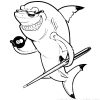 Gros Requin - Coloriage De Requins - Coloriages Pour Enfants pour Coloriage Requin Blanc Imprimer