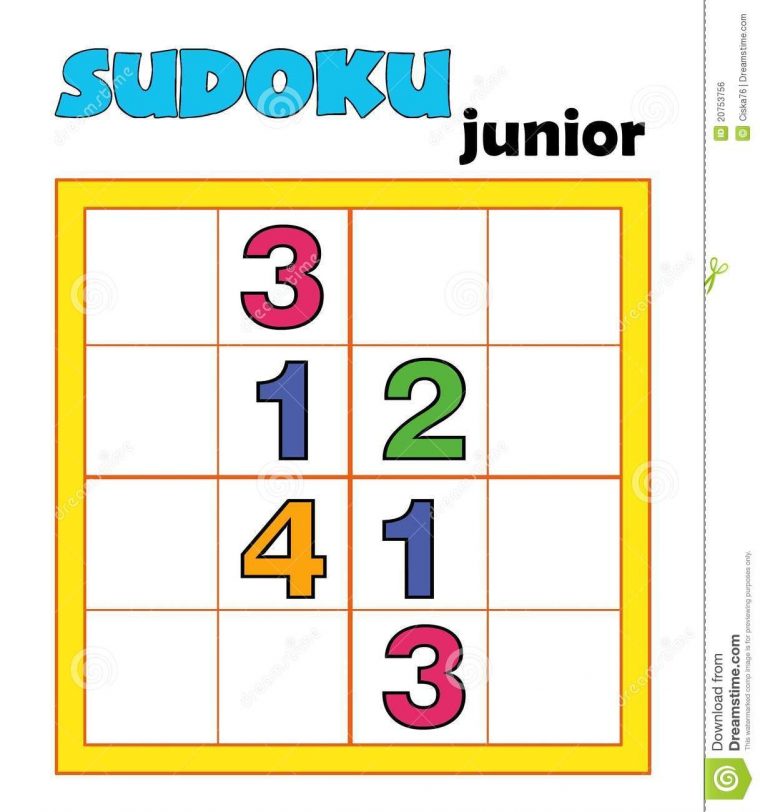 Gunilla Brånn Adlı Kullanıcının Lärare Panosundaki Pin avec Sudoku Junior À Imprimer