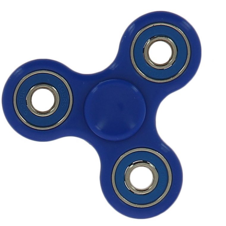 Hand Spinner Jeu Roulement A Billes Anti Stress Bleu dedans Jeux De Anti Stress