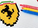 Handmade Pixel Art - How To Draw Ferrari Logo #pixelart intérieur Voiture Pixel Art