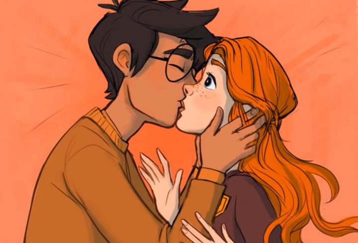 Harry Potter : La Mort De Fred, Le Baiser De Harry Et Ginny serapportantà Dessin D Harry Potter