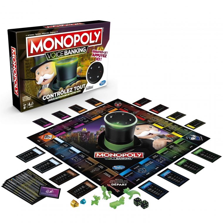 Hasbro Dévoile Le Monopoly Voice Banking, Le Premier pour Jeux Societe Interactif