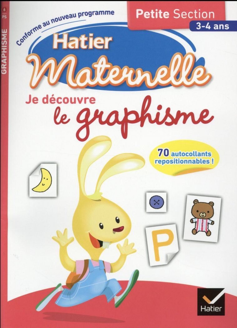 Hatier Maternelle ; Je Découvre Le Graphisme ; Petite tout Livre Graphisme Maternelle